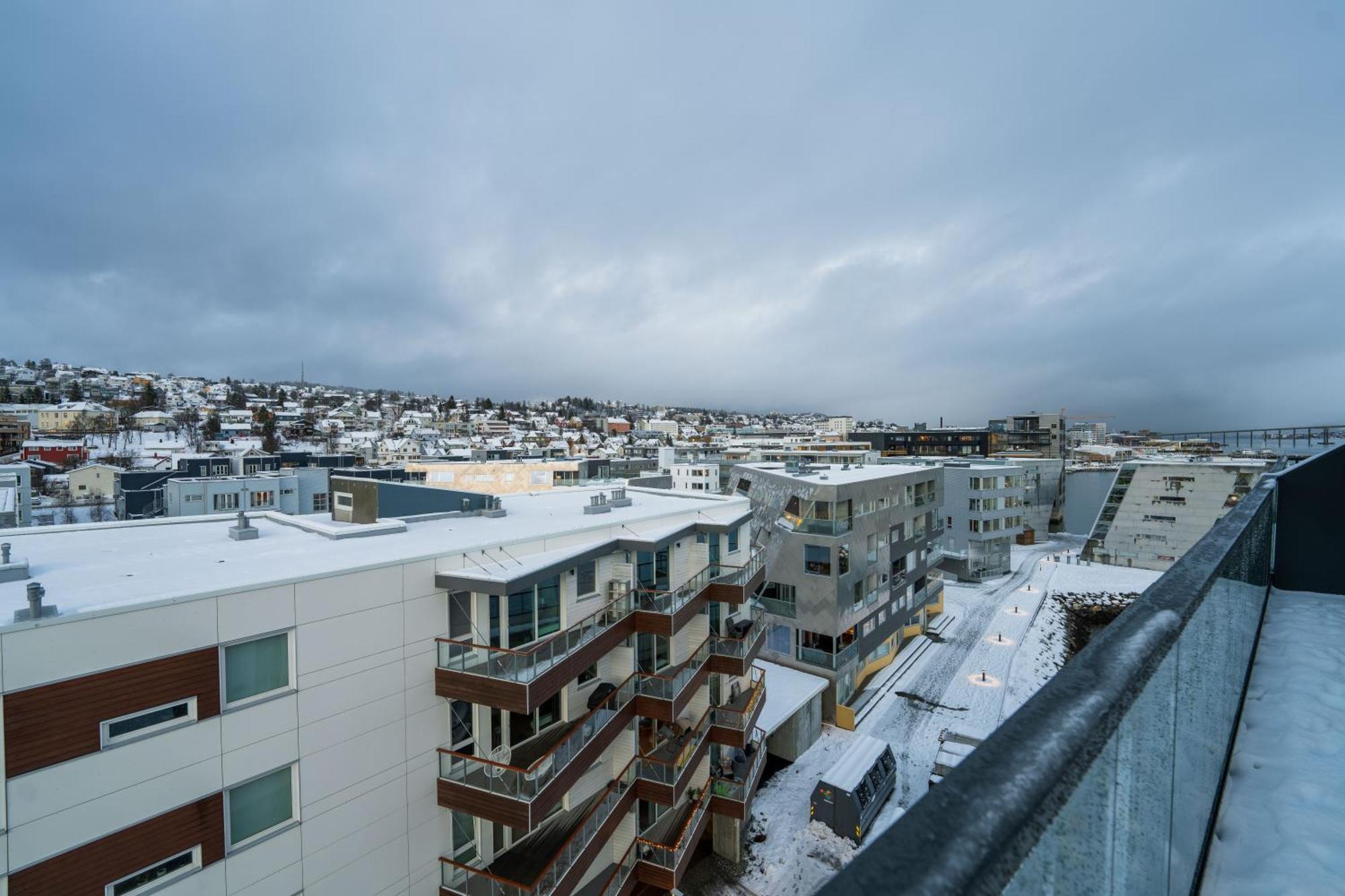 Northern Light Apartments - Nyholmen Luxury Penthouse B Tromsø Exterior foto