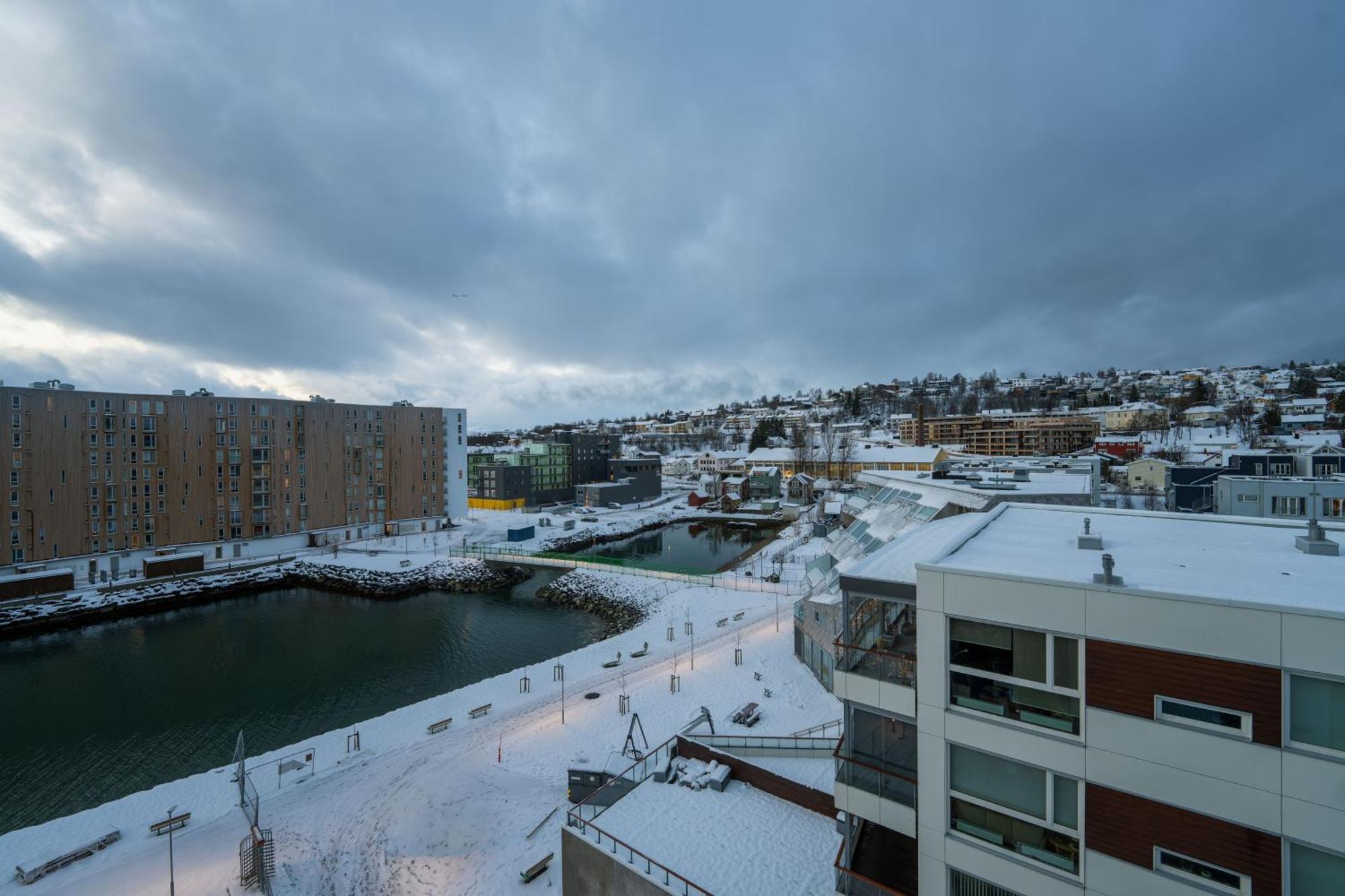 Northern Light Apartments - Nyholmen Luxury Penthouse B Tromsø Exterior foto