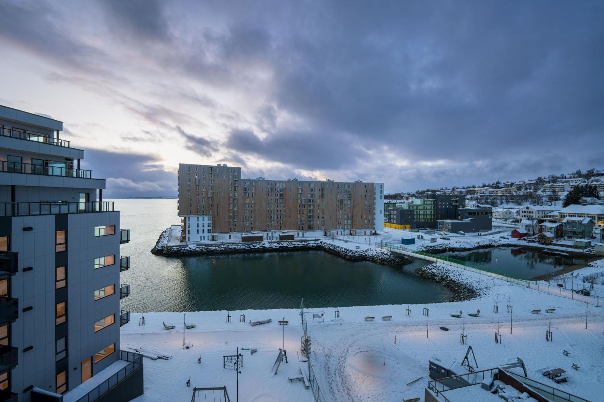 Northern Light Apartments - Nyholmen Luxury Penthouse B Tromsø Exterior foto