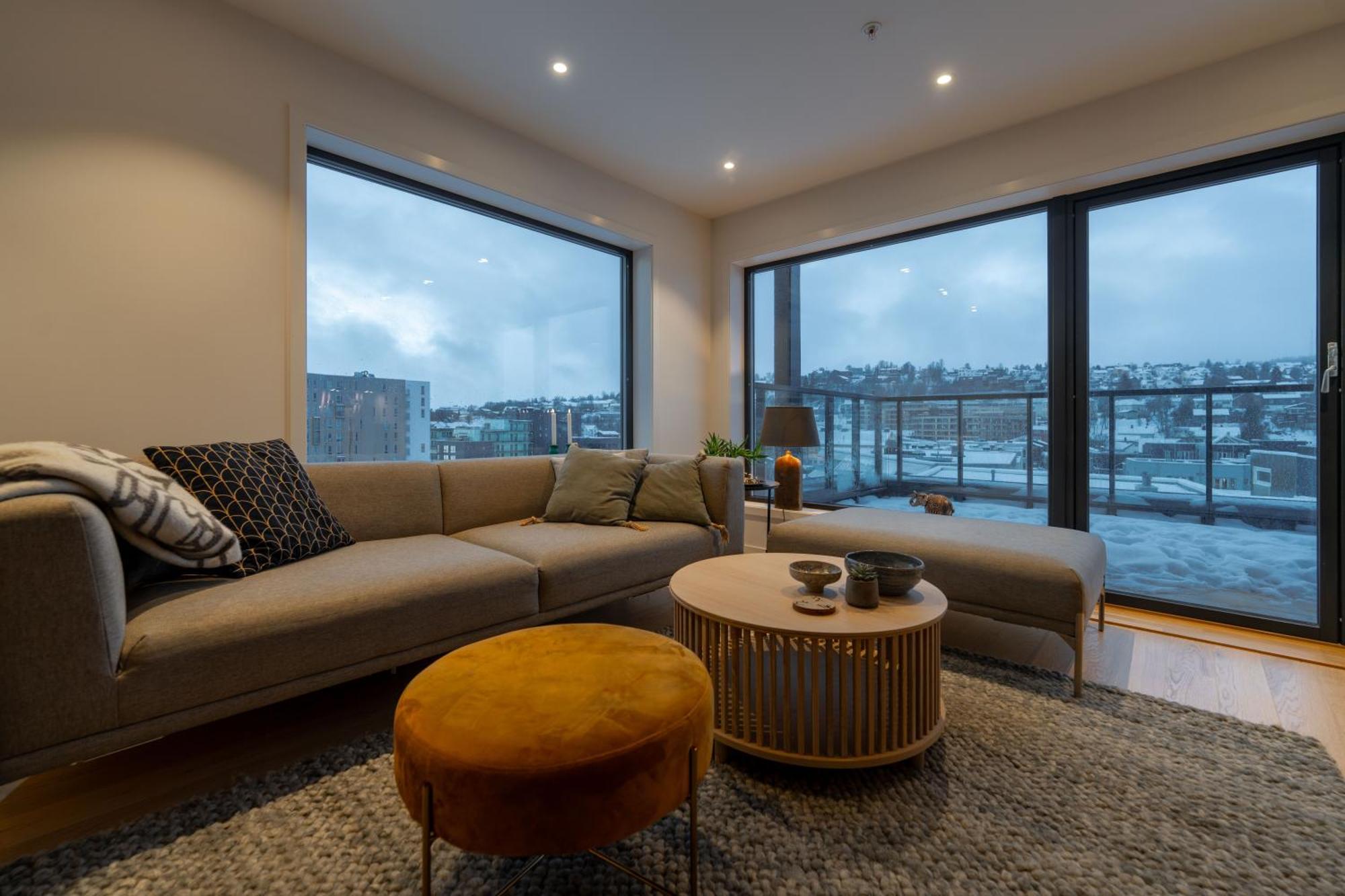 Northern Light Apartments - Nyholmen Luxury Penthouse B Tromsø Exterior foto